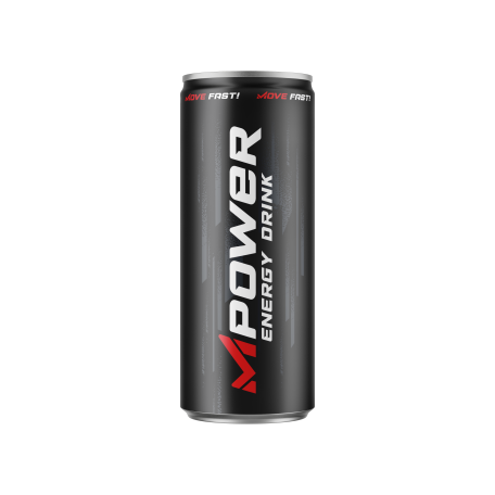 MPOWER energy drink can 250 ml
