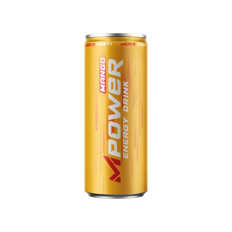 MPOWER energy drink MANGO can 250 ml